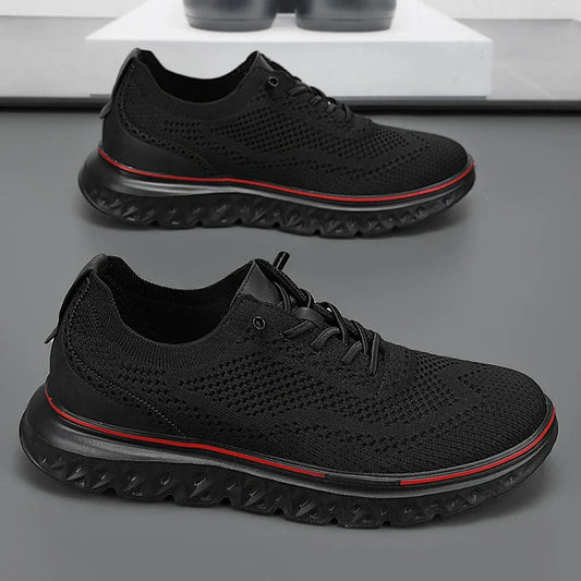 Walkora Heritage Knit Walking Sneakers