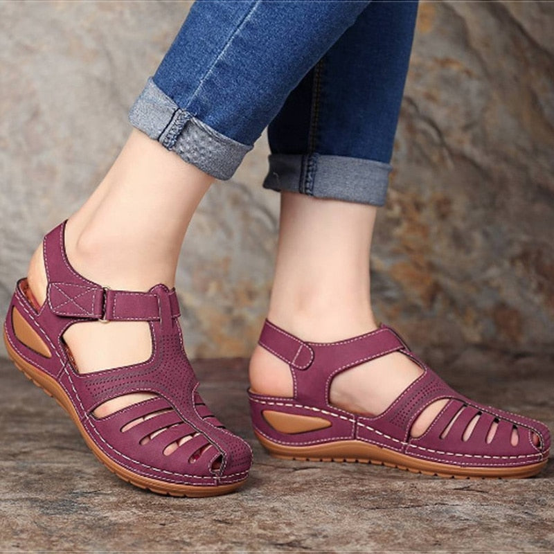 Walkora Marina Platform Sandals