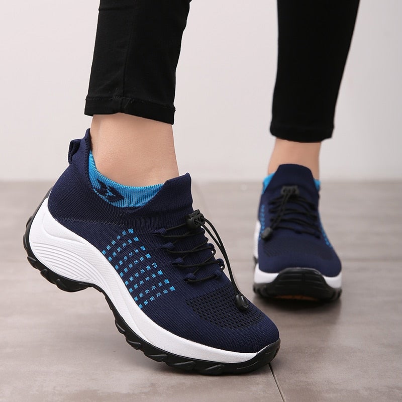 Walkora Aria Slip-On Walking Sneakers