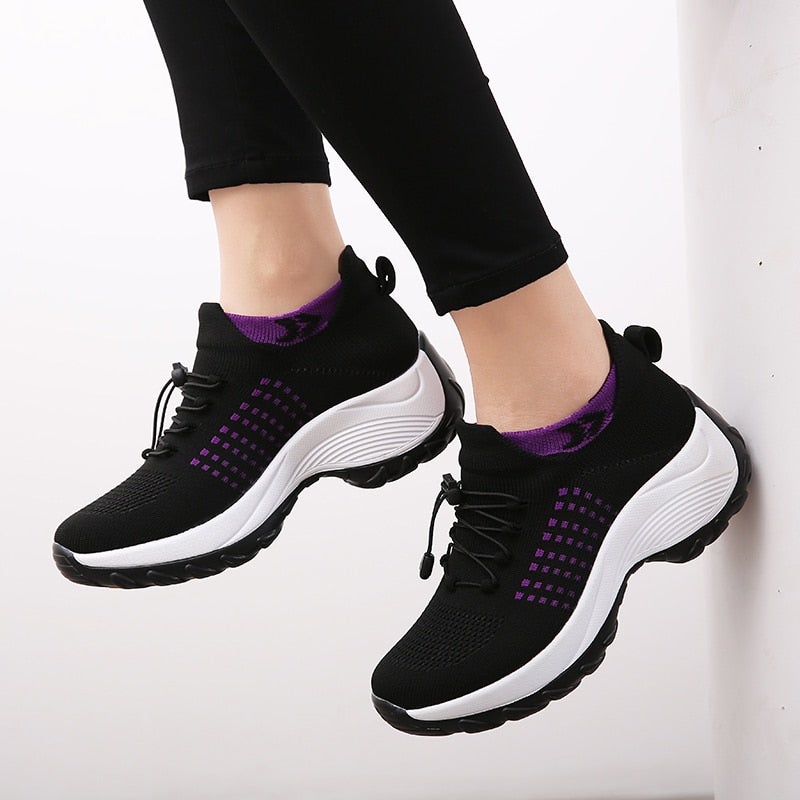Walkora Aria Slip-On Walking Sneakers